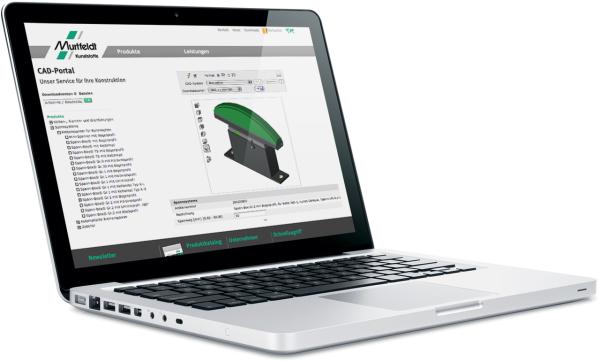 Effizient konstruieren mit Hilfe des Murtfeldt Kunststoffe CAD-Portal