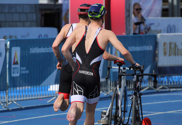 Kulturelles und soziales Engagement: Murtfeldt Kunststoffe unterstützt den erfolgreichen U20-Triathleten Luca Fahrenson