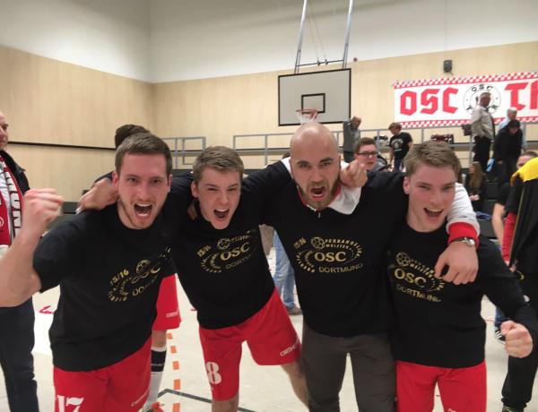 Sponsor Murtfeldt Kunststoffe gratuliert dem OSC Dortmund zum Aufstieg in die Oberliga.