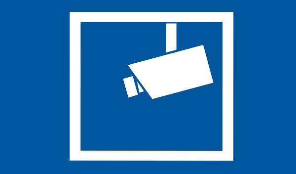 Information zur Videoüberwachung einzelner Bereiche durch unser Unternehmen
