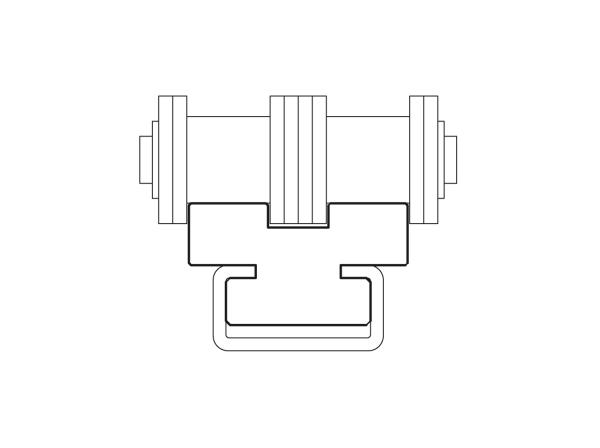 Gleitschiene Typ CT-Duplex