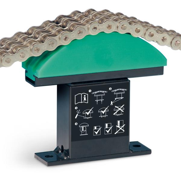 Neue international verständliche Icons auf den Spannsystemen von Murtfeldt Kunststoffe - SPANN-BOX Gr. 1 mit Bogenprofil