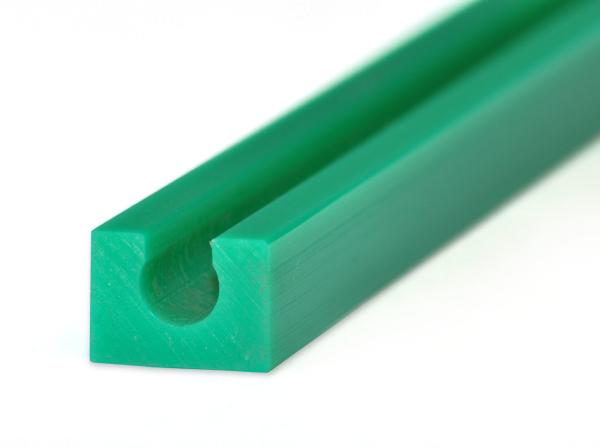 Aufsteckleisten für Rundstahl - Profile zum Fördern und Transportieren - Murtfeldt GmbH Kunststoffe