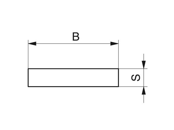 Bandes - Profilés pour la manutention et le transport - Murtfeldt GmbH Kunststoffe - Technische Zeichnung 1