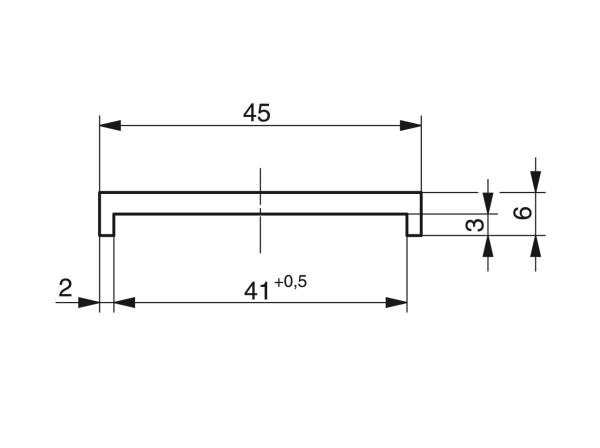 Profilés pour convoyeurs à charnières - Profilés pour la manutention et le transport - Murtfeldt GmbH Kunststoffe - Technische Zeichnung 5