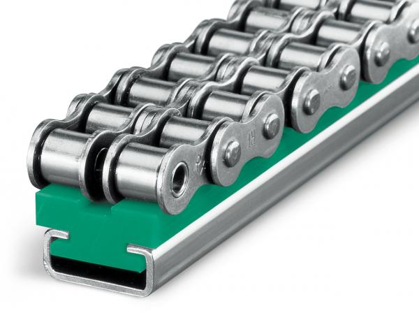 Typ CT-Duplex - Standardkettenführungen für Rollenketten - Murtfeldt GmbH Kunststoffe - Abbildung 1