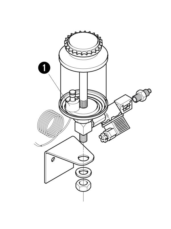 Magnetic switch float - Accessories for lubrication systems - Murtfeldt GmbH Kunststoffe - Technische Zeichnung 2