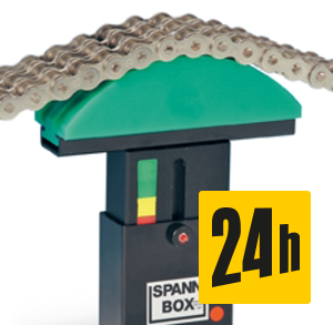 Spann-Box® Gr.1 mit Bogenprofil - Kettenspanner für Rollenketten - Murtfeldt GmbH Kunststoffe