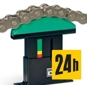 Spann-Box® Gr.2 mit Bogenprofil - Kettenspanner für Rollenketten - Murtfeldt GmbH Kunststoffe