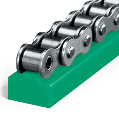 Chain, belt, and sliding guides - Chain guides for roller chains