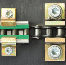Chain, belt, and sliding guides - Chain racks